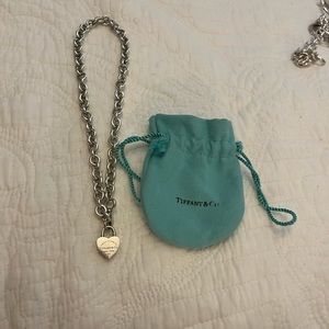 Authentic Tiffany & Co. 925 sterling silver necklace Vintage